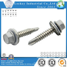 Stainless Steel 316 Hex Washer Head Roofing Screw Roof Screw